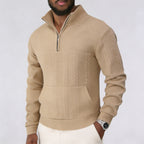 THE VALORE QUARTER ZIP SWEATER