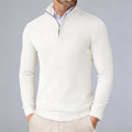 THE ESSENZA QUARTER ZIP SWEATER
