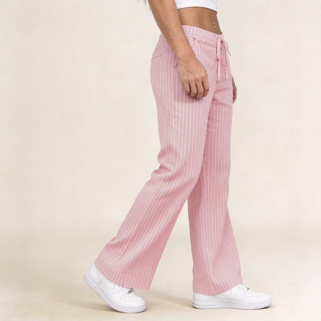 THE LEYLA LINEN TROUSERS