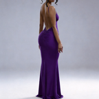 ZERAVIO THE SOPHIE DRESS red bodycon maxi evening dress